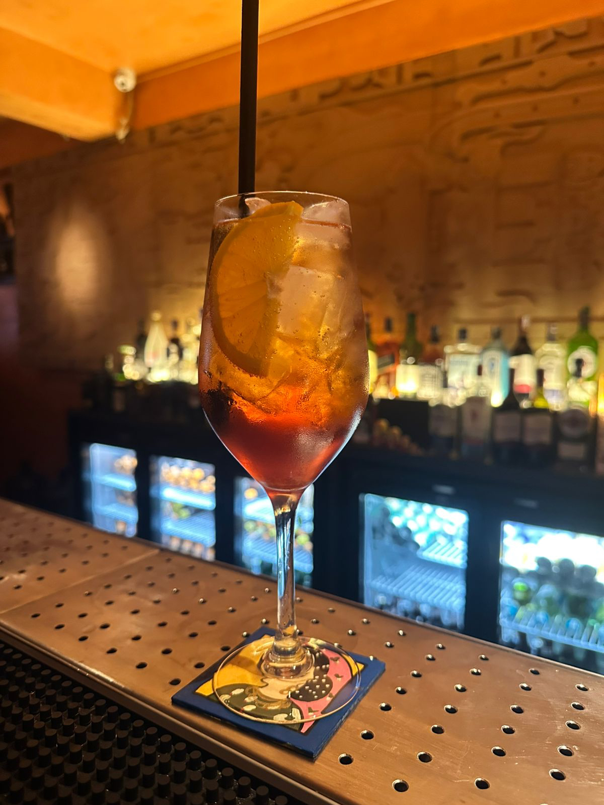 Craft cocktail at the KohBar counter